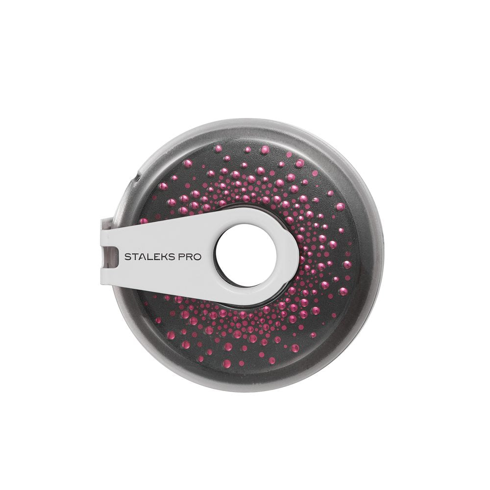 Nail file  refill roll EXCLUSIVE in a plastic case STALEKS PRO 180 grit  (7meters) image 0